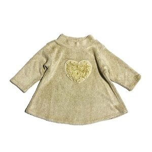 KINGLY little girls 2Y fuzzy sweatshirt